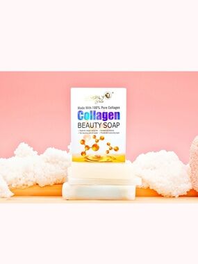 Simply Bella Collagen Beauty Soap – 100g, New